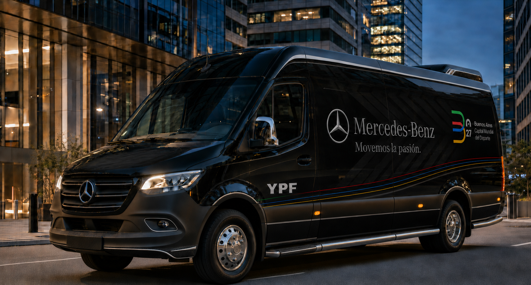 Movilidad premium Mercedes-Benz en Buenos Aires